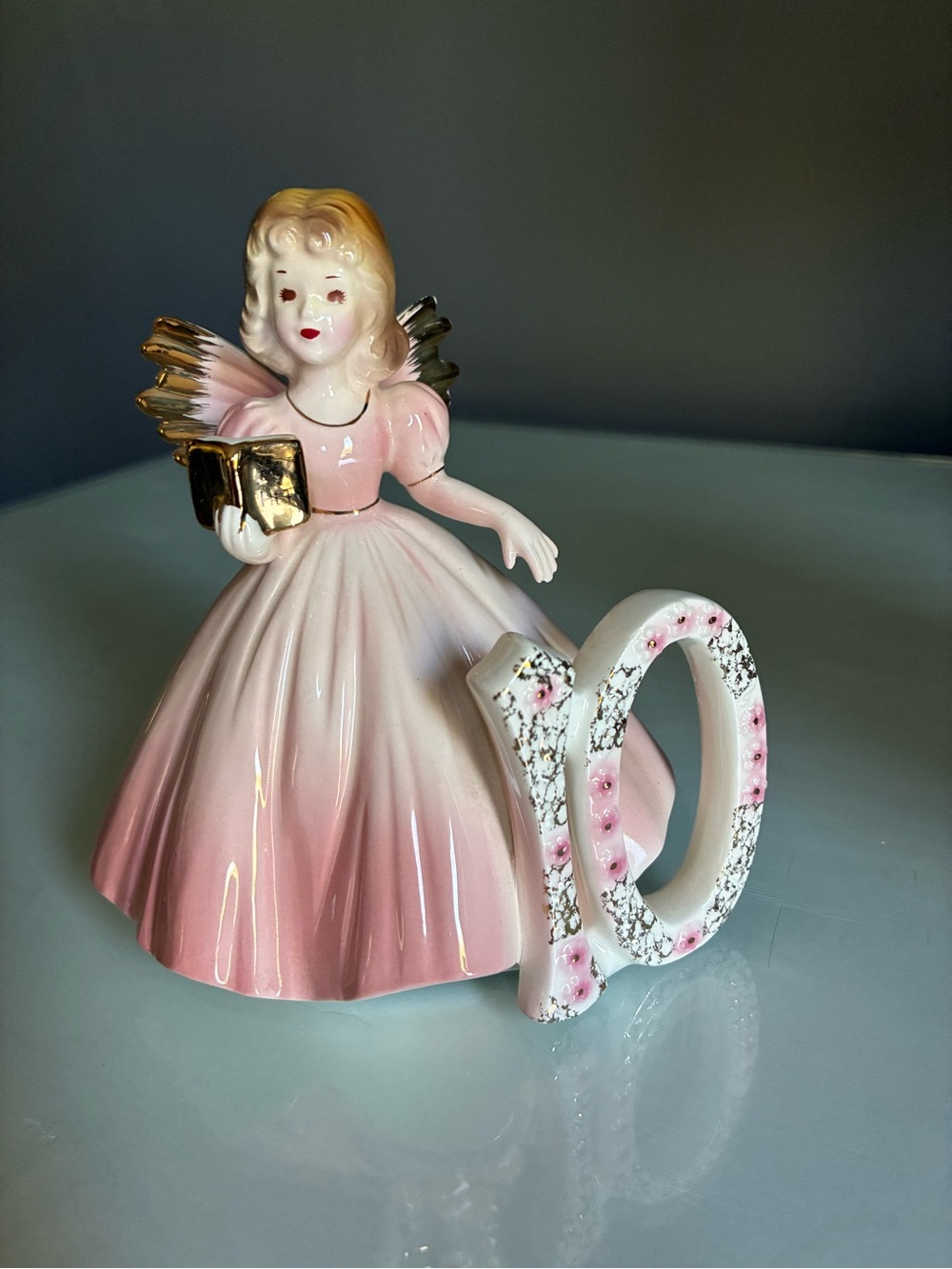 Josef Originals Birthday Girl Fairy Angel Figurine Number 10